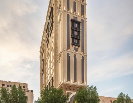 واجهة فندق إيلاف قنوان الخارجية - مكة المكرمة | منصة البيت